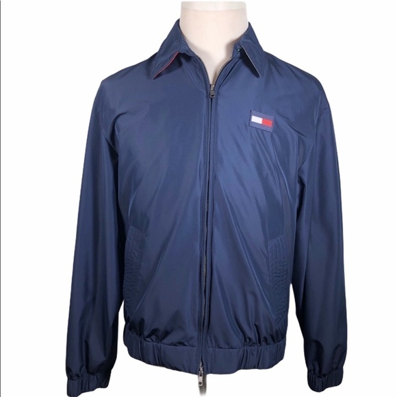 TOMMY Hilfiger Zip Up Windbreaker Jacket - Picture 1 of 16